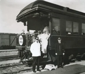 Observationsbilen för all-Pullman lyxen "Florida Special" från Florida East Coast Railway, New York till Miami