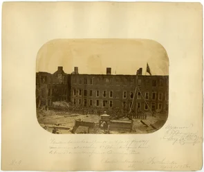 Western Barracks and Parade, Slaget vid Fort Sumter, 15 april 1861