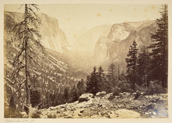Yosemite Valley från Inspection Point