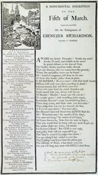 En monumental inskrift den femte mars 1772 (tryck)