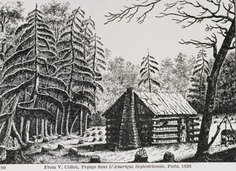 A frontier cabin, från 