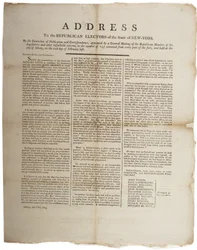 Tal till de republikanska elektorerna i delstaten New York, 6 april 1804