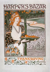 Annons för Thanksgiving-utgåvan av Harper