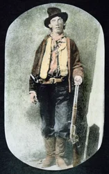 Billy the Kid (färgad gravyr)