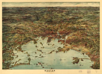 Boston med omnejd, c.1905