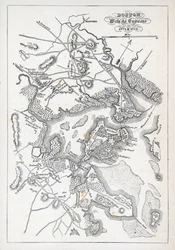 Boston och dess omgivningar 1775 och 1776 (litho)