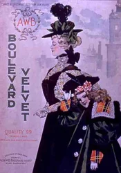 "Boulevard Velvet" (färglitografi)