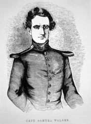 Kapten Samuel Walker (1815-47) 1847 (gravyr)