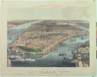 Staden New York, 1856