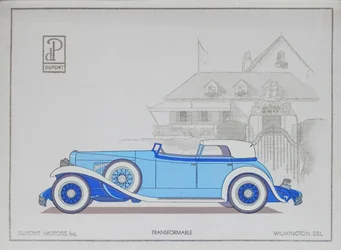 DuPont Motor Cars: Transformable, 1921