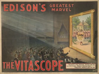 Edisons största under - The Vitascope, 1896