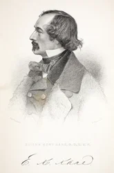 Elisha Kent Kane, illustration från The second Grinnell Expedition in Search of Sir John Franklin..., 1856
