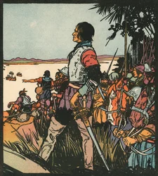 Upptäckare: Hernando De Soto vid Mississippifloden