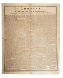 Avskedsanförande av framlidne general George Washington, 17 september 1796