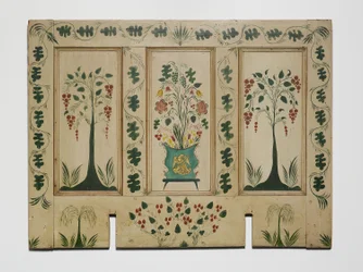 Fireboard, ca 1820 (olja på furupanel)