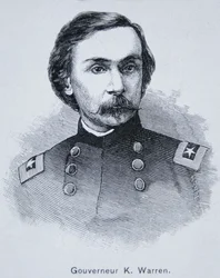 General Gouverneur Kemble Warren (1830-82) (gravyr)