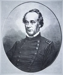 General Henry Wager Halleck (1815-72) (gravyr)