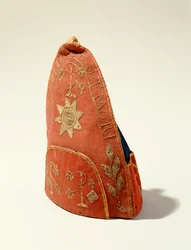 Grenadiermössa, 1740-70 (ull och linne)