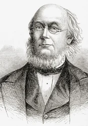Horace Greeley, från "A Brief History of the United States", utgiven av A. S. Barnes und Co. 1885