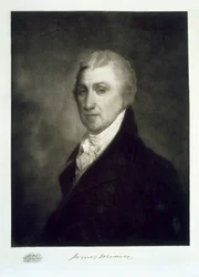 James Monroe, USA:s 5:e president, pub. 1901 (fotogravyr)