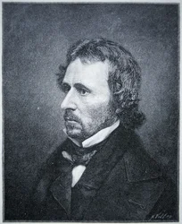 John Charles Fremont (1813-90) (gravyr)