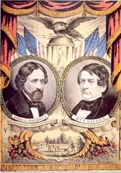 John Charles Fremonts republikanska partiaffisch