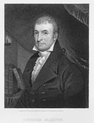 Luther Martin, graverad av William A. Wilmer (ca 1820-55)