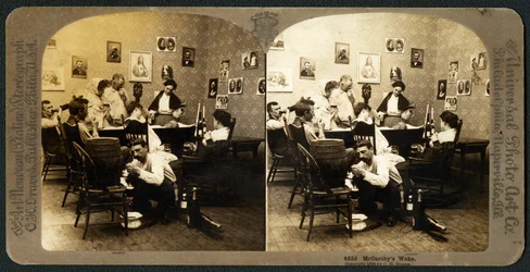 McCarthys Wake (del 1), 1899 (stereograf)