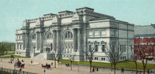 Metropolitan Museum of Art, New York (färg litho)