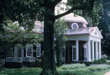 Monticello, designad av Thomas Jefferson