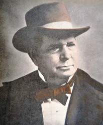 Oliver Fisher Winchester (1810-80) (färgat foto)