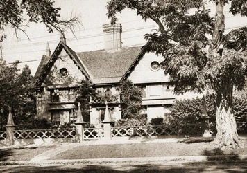 Pickering House, Salem, Massachusetts, 1915 (gravyr i sepiaton)