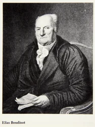 Porträtt av Elias Boudinot