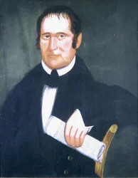 Porträtt av Henry Stevens (1819-86) 1834 (olja på duk)