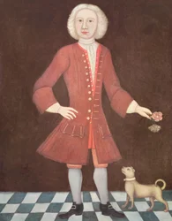 Porträtt av Jonathan Bentham, ca 1725