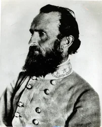 Porträtt av Thomas J. Stonewall Jackson