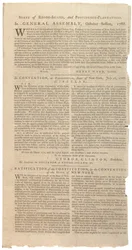 Resolutioner som trycker NYS förslag till ändringar av konstitutionen, oktober 1788