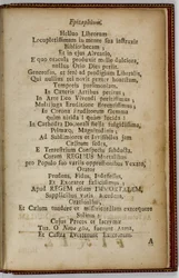 Samuel Mather, Epitafium, 1724