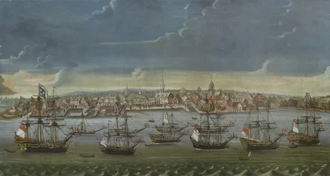 Southeast Prospect of the City of New York, c.1756-7
