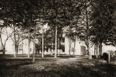 The Hermitage, Nashville, Tennessee, 1915 (sepiaton intaglio gravure)
