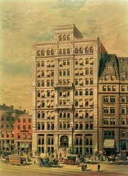 Standard Oil Company Building, 26 Broadway, New York, pub. av Root and Tinker, 1886