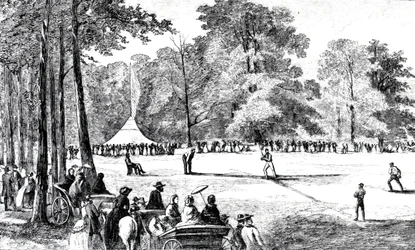 Det första konventet för basebollklubbar, New York, 1857