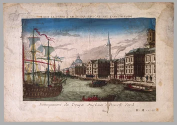 De brittiska truppernas landsättning i New York, 1776