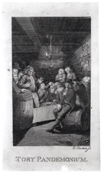Tory Pandemonium, från John Trumbulls 