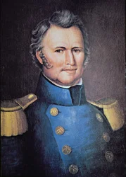 Zachary Taylor (lito i färg)