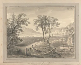 Utsikter i England, Skottland och Wales: Från en bild i hertigen av Devonshires hus i Londesbro