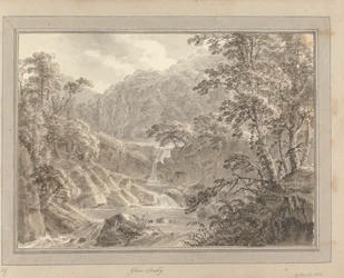 Utsikter i England, Skottland och Wales: Turné i Skottland; Glen Lochy