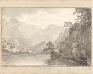 Utsikter i England, Skottland och Wales: Turné i Skottland; Loch Katterine