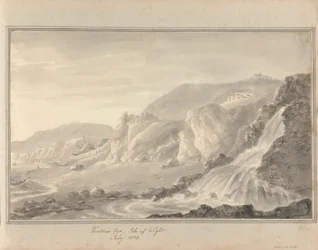 Utsikter i England, Skottland och Wales: Ventnor Cove, Isle of Wight, juli 1804