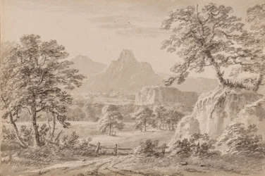 Yorkshire Capriccio (penna, borste och tvätta på papper)